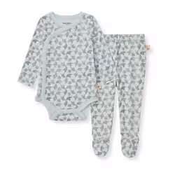 Burt's Bees Baby Unisex Baby Bodysuit & Pant Set 100% Organic Cotton