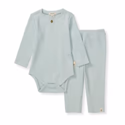 Burt's Bees Baby Unisex Baby Bodysuit & Pant Set  100% Organic Cotton