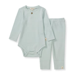 Burt's Bees Baby Unisex Baby Bodysuit & Pant Set  100% Organic Cotton