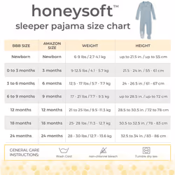 Burt's Bees Baby Unisex Baby Sleeper  Honeysoft Pajamas  One-Piece Zip-up footie PJ  Soft Organic Cotton & Lyocell Blend