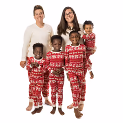 Burt's Bees Baby Unisex Baby 2-Piece Family Jammies Matching Holiday Organic Cotton Pajamas  Hot Cocoa Fair Isle 2024  12 Mon ...