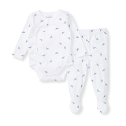 Burt's Bees Baby Unisex Baby Bodysuit & Pant Set  100% Organic Cotton
