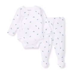 Burt's Bees Baby Unisex Baby Bodysuit & Pant Set  100% Organic Cotton