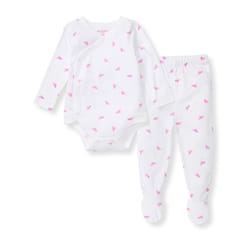 Burt's Bees Baby Unisex Baby Bodysuit & Pant Set  100% Organic Cotton