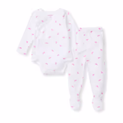Burt's Bees Baby Unisex Baby Bodysuit & Pant Set 100% Organic Cotton