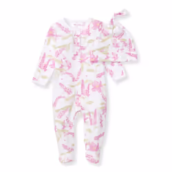 Burt's Bees Baby Baby Girls Romper - 100% Organic Cotton  One-Piece Shortall Girl Outfit for Sizes Newborn to 24 Months