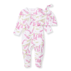 Burt's Bees Baby Baby Girls Romper - 100% Organic Cotton  One-Piece Shortall Girl Outfit for Sizes Newborn to 24 Months