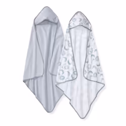 Burt's Bees Baby Hooded Towels Absorbent Knit Terry Super Soft Single Ply 100% Organic Cotton