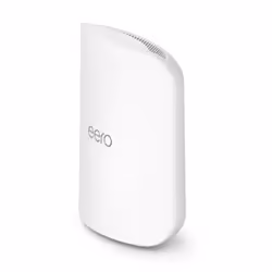 eero Pro 7, Wi-Fi 7 (802.11be), Tri-band (2.4 GHz / 5 GHz / 6 GHz), Ethernet LAN, White, Rack/wall router