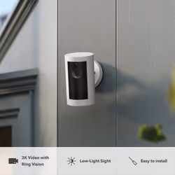 Ring B0D23Y1N3Y security camera Cube IP security camera Outdoor 2048 x 1080 pixels Wall - Additional view 2