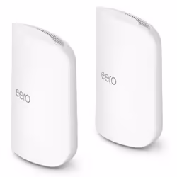 eero Pro 7, Wi-Fi 7 (802.11be), Tri-band (2.4 GHz / 5 GHz / 6 GHz), Ethernet LAN, White, Rack/wall router