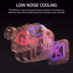 Corsair Nautilus 240 RS LCD Processor All-in-one liquid cooler 12 cm Black 1 pc(s) - Additional view 8