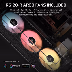 Corsair AIR 5400 RS-R ARGB Midi Tower Black - Additional view 6