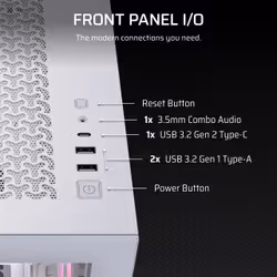 Corsair 3500X RS-R ARGB Midi Tower White - Additional view 7