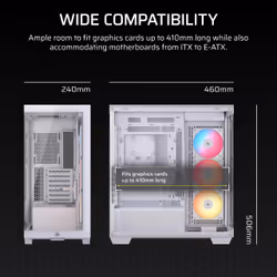 Corsair 3500X RS-R ARGB Midi Tower White - Additional view 8