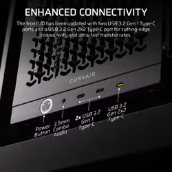 Corsair FRAME 4000D LCD RS ARGB Midi Tower Black - Additional view 8