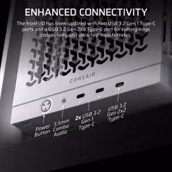 Corsair FRAME 4000D LCD RS ARGB Midi Tower White - Additional view 8