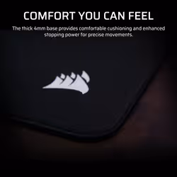 Corsair MM PRO Control Medium Esports-Tuned Cloth Mouse Pad - Black - Additional view 5