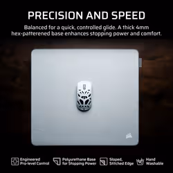 Corsair MM PRO Control Medium Esports-Tuned Cloth Mouse Pad - Gray - Additional view 2