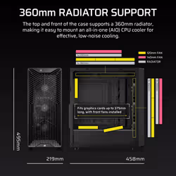 Corsair 3200D RS Midi Tower Black - Additional view 5