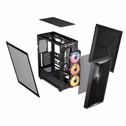Corsair 3200D RS ARGB Mid-Tower PC Case Midi Tower Black - Additional view 3