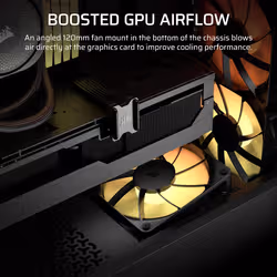 Corsair 3200D RS ARGB Mid-Tower PC Case - Smoke Midi Tower Black - Additional view 6