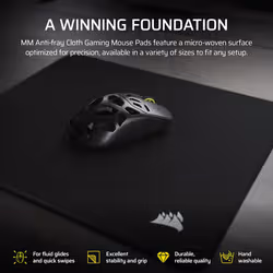 Corsair MM Gaming mouse pad Black - Additional view 3