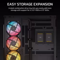Corsair 2800X RS-R ARGB Midi Tower Black - Additional view 5