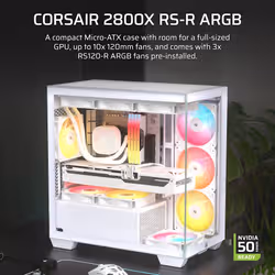 Corsair 2800X RS-R ARGB Midi Tower White - Additional view 7