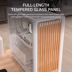 Corsair FRAME 5000D WOOD RS Midi Tower Walnut, White - Additional view 7