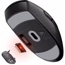 Corsair M55 mouse Gaming Right-hand RF Wireless + Bluetooth + USB Type-A Optical 24000 DPI - Additional view 5