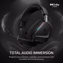 Corsair VOID v2 MAX WIRELESS Headset Head-band Gaming Bluetooth Black - Additional view 7