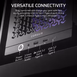Corsair FRAME 4000D RS ARGB Midi Tower Black - Additional view 8