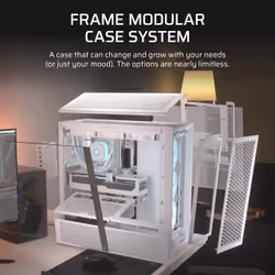 Corsair FRAME 4000D RS ARGB Midi Tower White - Additional view 4