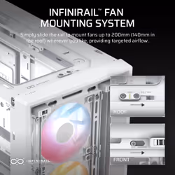 Corsair FRAME 4000D RS ARGB Midi Tower White - Additional view 6
