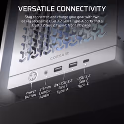 Corsair FRAME 4000D RS ARGB Midi Tower White - Additional view 8