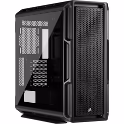 Corsair 5000T, Midi Tower, PC, Black, ATX, EATX, micro ATX, Mini-ITX, Plastic, Steel, Tempered glass, Gaming