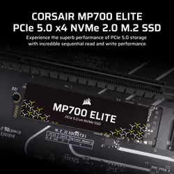 Corsair MP700 ELITE 1 TB M.2 PCI Express 5.0 NVMe 3D TLC NAND - Additional view 8
