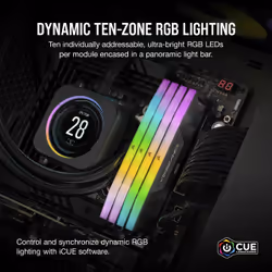 Corsair Vengeance RGB CMH16GX5M2B5200C40 memory module 16 GB 2 x 8 GB DDR5 5200 MHz - Additional view 8
