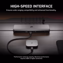 Corsair EX400U Thunderbolt technology 4 TB USB Type-C Black - Additional view 7