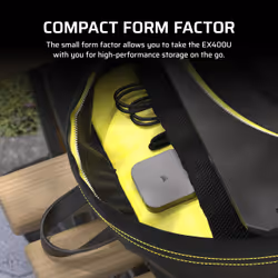 Corsair EX400U Thunderbolt technology 4 TB USB Type-C Black - Additional view 8