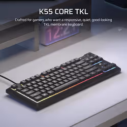Corsair K55 CORE TKL RGB keyboard Gaming USB QWERTY UK English Black - Additional view 7