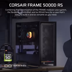 Corsair FRAME 5000D RS Midi Tower Black