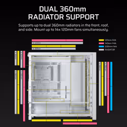 Corsair FRAME 5000D RS Midi Tower White - Additional view 7