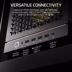 Corsair FRAME 5000D RS ARGB Midi Tower Black - Additional view 8