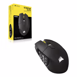 Corsair Scimitar Elite Wireless SE mouse Gaming Right-hand RF Wireless + Bluetooth Optical 33000 DPI - Additional view 2