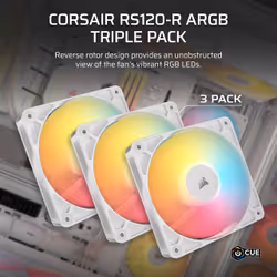 Corsair RS120-R ARGB Computer case Fan 12 cm White 3 pc(s) - Additional view 5