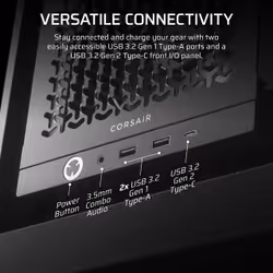 Corsair FRAME 4000D RS Midi Tower Black - Additional view 8