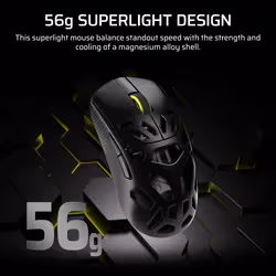 Corsair SABRE v2 PRO mouse Gaming Right-hand Bluetooth + USB Type-C Optical 33000 DPI - Additional view 4