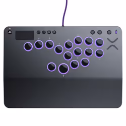 PDP Victrix Pro KO Leverless Fight Stick Grey USB Fightstick PC, PlayStation 4, PlayStation 5 - Additional view 2